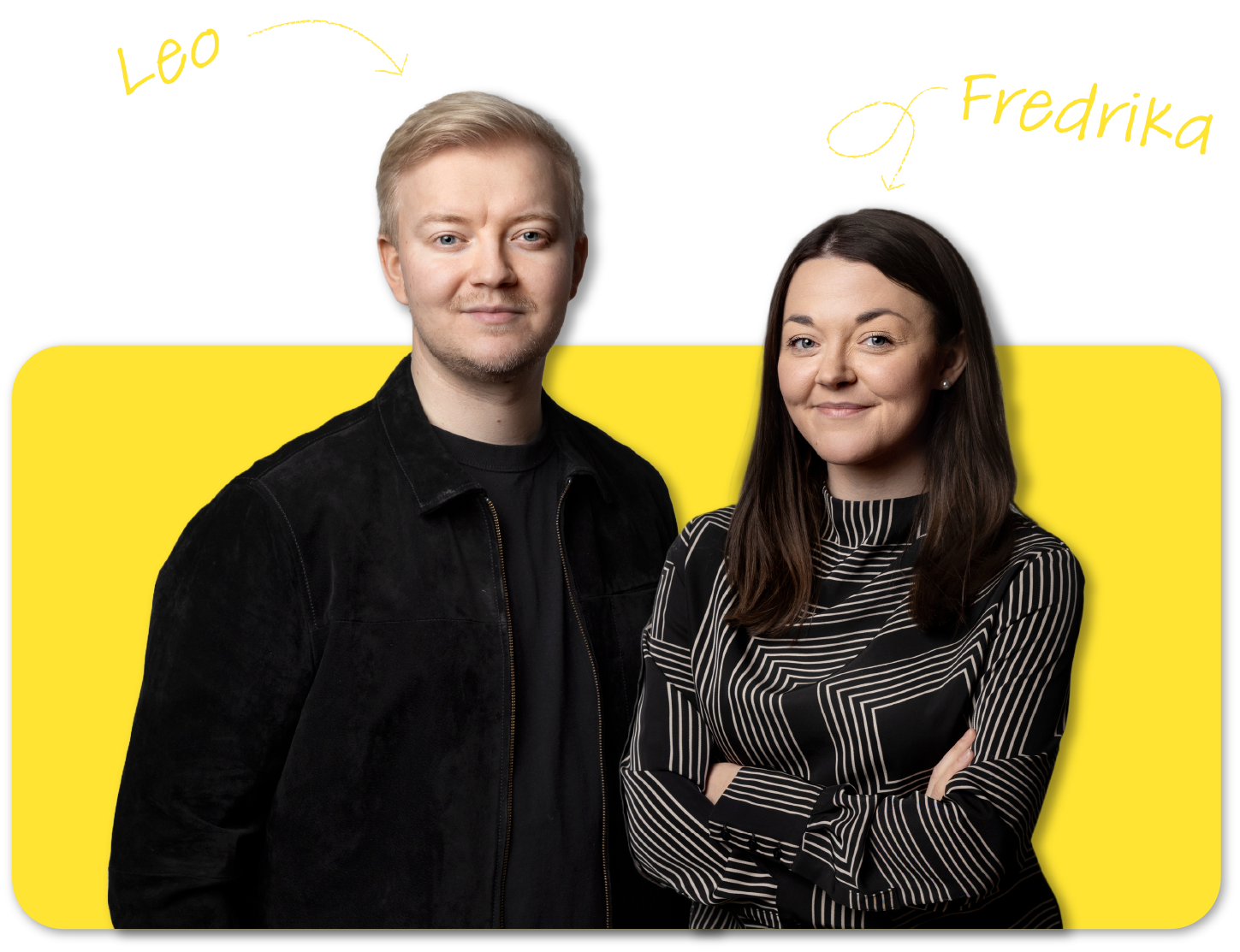 Bild på Leo och Fredrika